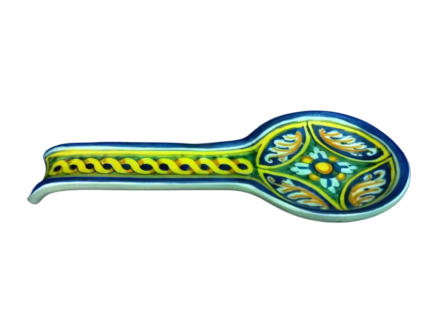 Poggiamestolo "tondo" blu