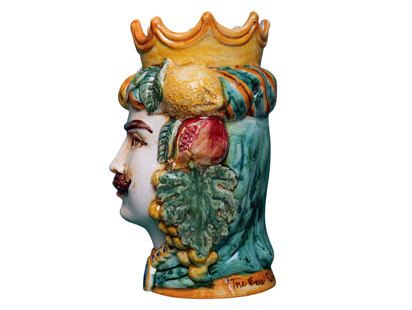 Testa di moro media frutta uomo H 26 cm