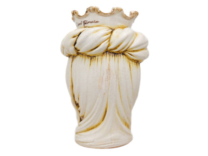 Moor's Head Woman White/Rust H 34 cm