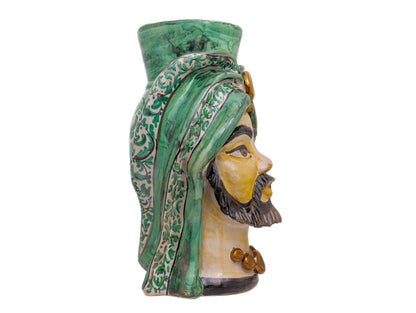 Moor's head man H 30 "bronze"
