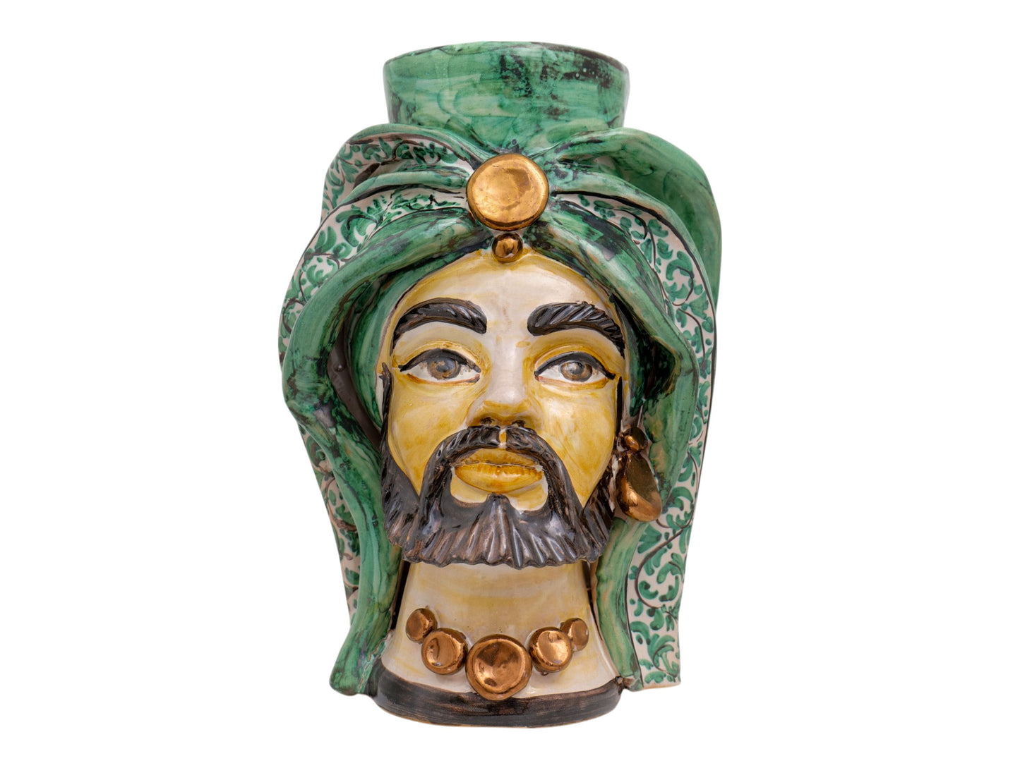 Moor's head man H 30 "bronze"