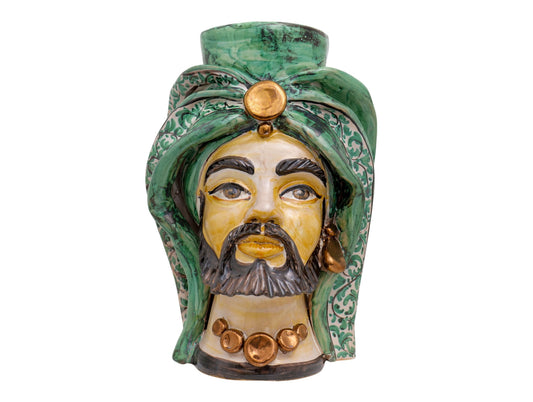Moor's head man H 30 "bronze"
