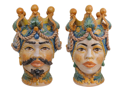 Pair of Moor's heads H 41