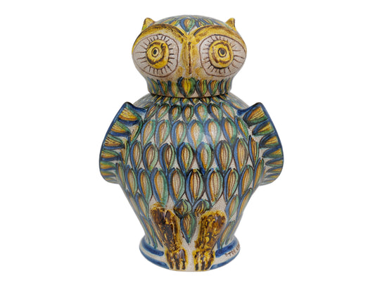 Owl H28 elliptical decoration
