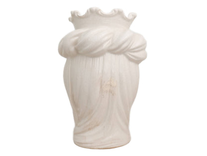 Testa di moro donna bianco lucido crettato h cm 34