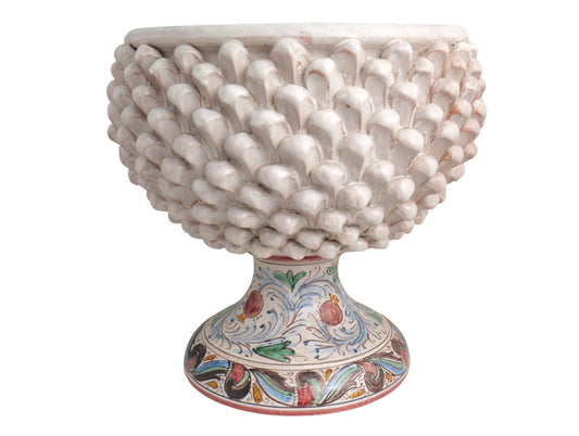 Large decorated foot half-pigna