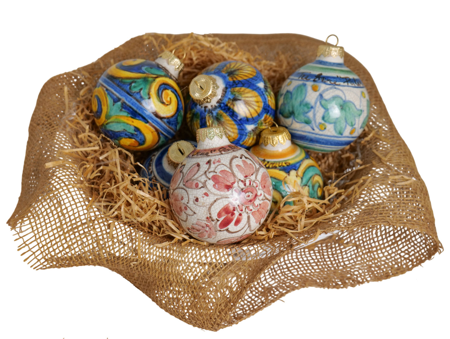 Set of 6 Christmas balls
