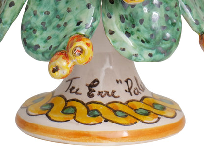 "Pala fico d'india" Christmas tree topper with star