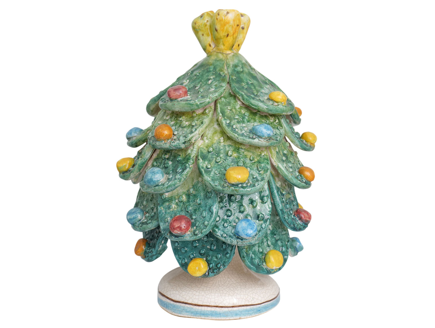 Christmas tree "Pala fico d'india" topper Prickly pear