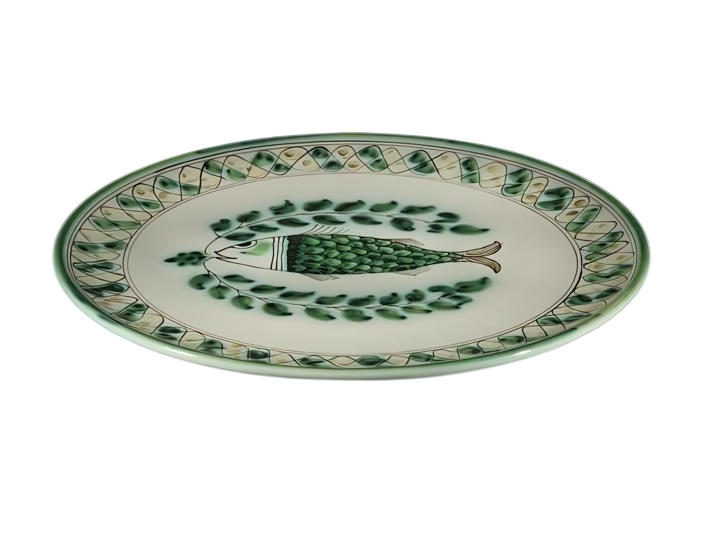 Medium round plate