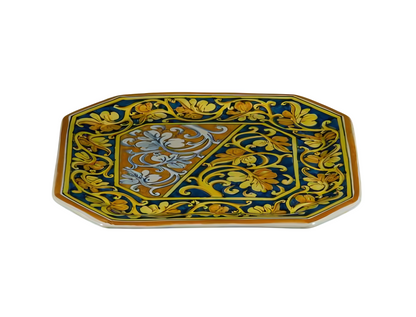 Square octagonal plate